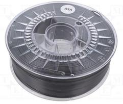 3D plastikas Devil Design ASA 1.75mm 0.8kg – Dark Gray