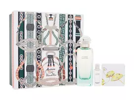 Rinkinys moterims/vyrams Hermès Un Jardin Sur Le Nil EDT 100 ml + mini purškiklis 7,5 ml + muilas 50 g
