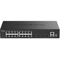 D-Link DGS-1530-20 Smart Managed Switch 16x Gigabit Ethernet, 4x 10G SFP+, 1x USB 2.0, 1x Konsolen-Port DGS-1530-20/E