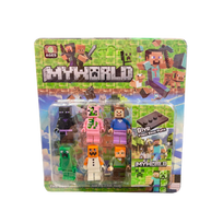 LEGO Minecraft žmogeliukų rinkinys