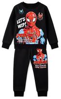 Komplektas berniukui su džemperiu ir kelnėmis „Spider-Man”, juodas