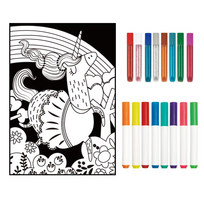 Tookyland aksominio spalvinimo rinkinys „Vienaragis“ (LT107B)