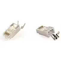 Gembird Konektors Gembird CAT7 8P8C RJ45 gold plated 15u FTP SFTP 50pcs LC-PTF7-01/50