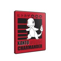 Charmander Pokémon kortelių albumas 4 kišenės kolekcininkams