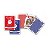 Piatnik klasikinės pokerio kortos 2 kaladės, raudona/mėlyna