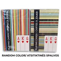 Piatnik Stripes bridžo kortos, 1 kaladė, aukštos kokybės