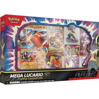 Pokemon Mega Lucario EX figūrėlės ir kortų kolekcinis rinkinys