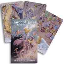 Tarot of Tides taro kortos su vadovu apie ančiuko kelionę