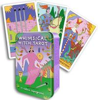 Whimsical Witch Tarot kortos vaikams ir suaugusiems metalinėje dėžutėje