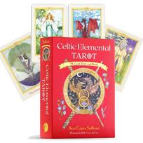 Celtic Elemental Tarot kortos – magiška Gralio išminties kaladė