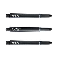 Smiginio strėlyčių koteliai Winmau Pro Force Shafts medium, juoda