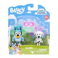 Bluey: Dviguba figūrėlių pakuotė - Ateivis Bluey ir Chloe