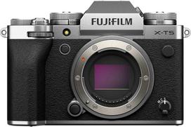 Fujifilm X-T5 body, sidabrinis
