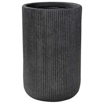 Beliani Vazonas EANTIO 30 cm Juodas