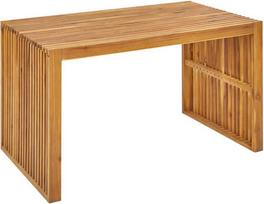 Beliani Sodo Stalas BELLANO 70 cm 120 cm Acacia Wood Ruda