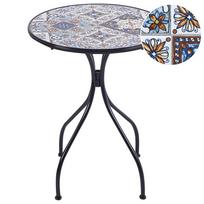 Beliani Bistro staliukas CIVITA 60 cm, metalinis, juodas