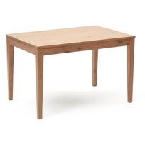Prailginamas valgomojo stalas su papildomu stalviršiu iš ąžuolo 80x120 cm Yain – Kave Home