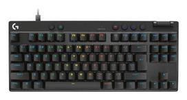 Logitech G PRO X TKL Rapid Gaming Keyboard, USB, QWERTY US International, Black