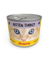 JOSERA Kitten Turkijos šlapias maistas kačiukams, 12 x 200 g skardinės
