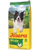 JOSERA Light Vital 12,5kg šunims, siekiantiems kontroliuoti svorį + 2x900 g maisto NEMOKAMAI