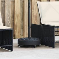 Skėčio nuo saulės pagrindas su ratukais 38/48mm stulpams, 27kg
