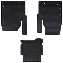 Automobilių kilimėlis 3 pcs Juodas TPE