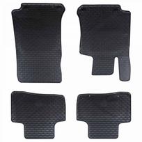 Automobilių kilimėlis 4 pcs Juodas tinkamas GLC , EQC Guma