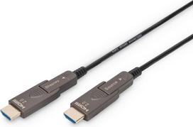Digitus 4K - HDMI AOC Hybrid Fiber Optic Cable with 10m removable plug