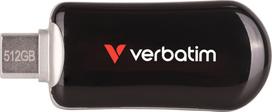 Verbatim Plectra USB-C Flash Drive Black 512GB