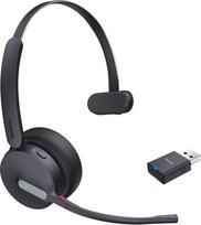 Yealink WH64 Hybrid Mono UC Headset Wireless Head-band Office/Call center Micro-USB Bluetooth Black