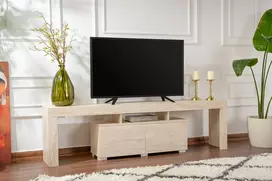 TV stovas, anklavas, travertinas, 180 x 50 x 31,3 cm