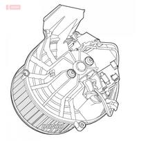 Salono ventiliatorius DENSO DEA07003