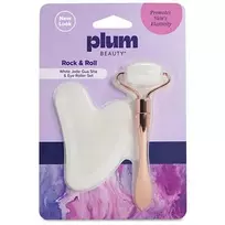 PlumBeauty Rock & Roll Set – masažinis ritinėlis ir Gua sha