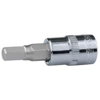 1/4" CHROME antgalis galvutė, 2mm, KS Tools
