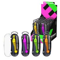 Skriestuvas plastikinis ErichKrause Accent, 122 mm su pieštuku dėžutėje