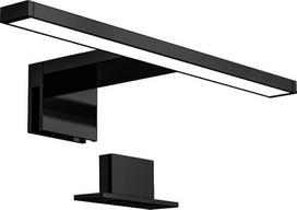 LED veidrodžio apšvietimas, juodas, 30 cm, 1 vnt.