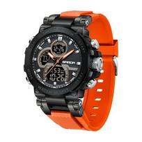 Skaitmeninis Sportinis Vyriškas Laikrodis 50M Waterproof Sanda