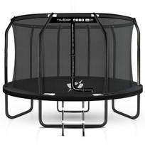Batutas Thunder Inside Elite 14FT 427cm, su vidiniu apsauginiu tinklu, juoda