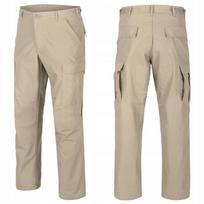 Karinės Kelnės Helikon-Tex BDU Rip-Stop Vyriškos su Sutvirtinimais, US Desert REGULAR, XS