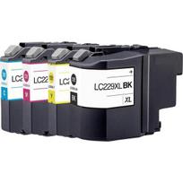 Kasetė rašaliniams spausdintuvams LC229XL + LC225XL CMYK J5320DW J5620DW J5625DW J5720DW, LC229XL + LC225XL CMYK J5320DW J5620DW J5625DW J5720DW