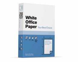 Biuro popierius WHITE OFFICE  A4, 80g, 500 lapų