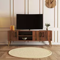 TV stovas, Hanah Home, Riešutas, 150 x 52 x 34, cm