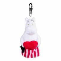 MOOMIN MAMMA Širdelės formos raktų pakabukas