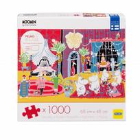 MOOMIN Dėlionė „Viešbutis Riviera“, 1000 det.