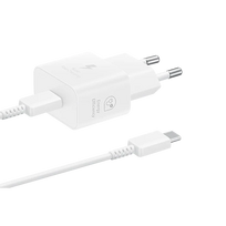 Samsung 25W Power Adapter Type-C (su laidu) kroviklis White
