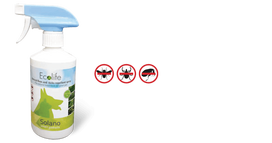 SOLANO Ecolife natūralus antiparazitinis purškalas katėms, šunims ir aplinkai, 300 ml