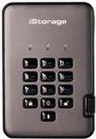 iStorage diskAshur PRO² - Festplatte - verschlüsselt - 5 TB - extern (tragbar) - USB 3.1 - FIPS 197, 256-bit SHA, 256-bit AES-XTS - TAA-konform