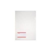 herlitz Sichthülle, Beschriftungsfeld, DIN A4, transparent aus PP-Folie, seitlich und oben offen, 0,18 mm, dokumenten- - 10 Stück (10913804)