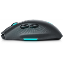 Dell | Gaming Mouse | AW620M | Wired/Wireless | USB-A | Dark Side of the Moon