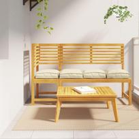 Pallet pagalvės sėdims 4 vnt. kreminės 40x40x8 cm oxford audinys